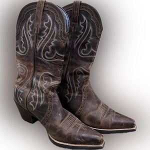 Ariat Brown Western Cowboy Boots